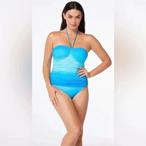 Bleu Rod Beattie Coast To Coast Bandeau Tankini Top and Bikini Bottom - Picture 3 of 12